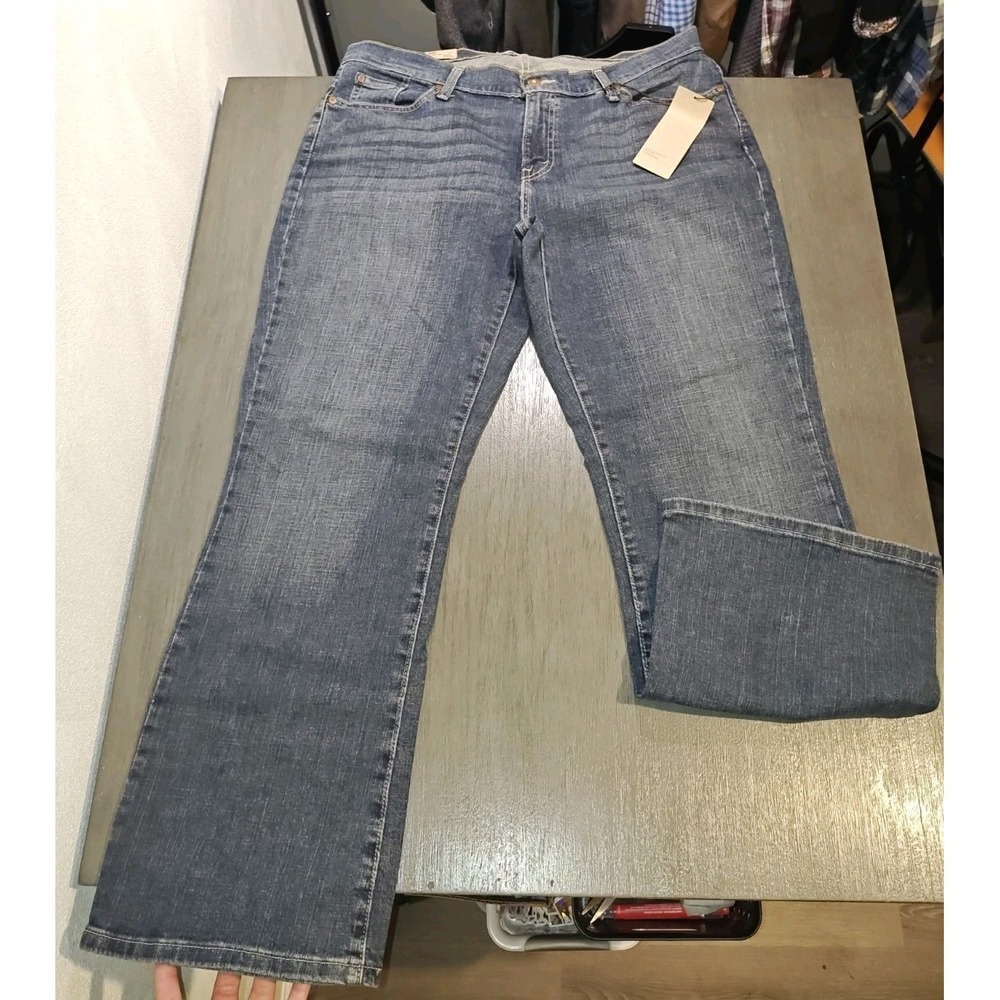 Levi's 529 Curvy Bootcut Jeans 16S 33 Women's NWT Medium Wash Denim